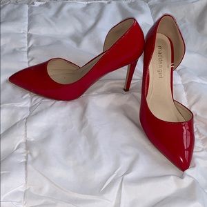 Beautiful Red Madden Girl Heels